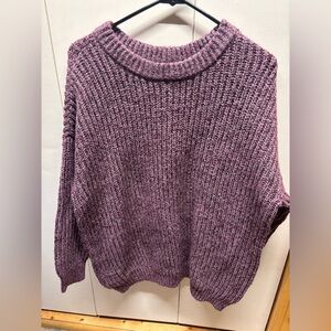 Juniors SO purple sweater